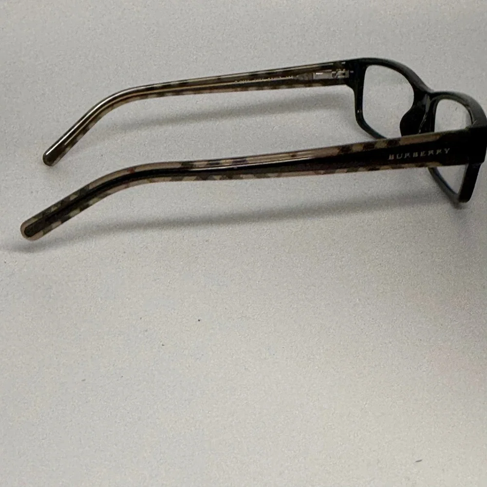 Burberry B 2066 3177 Black Tortoise Rectangular Eyeglasses Frames 54-17-140